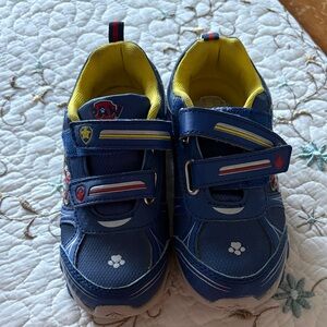 Paw Patrol Blue and Yellow Kids Sneakers